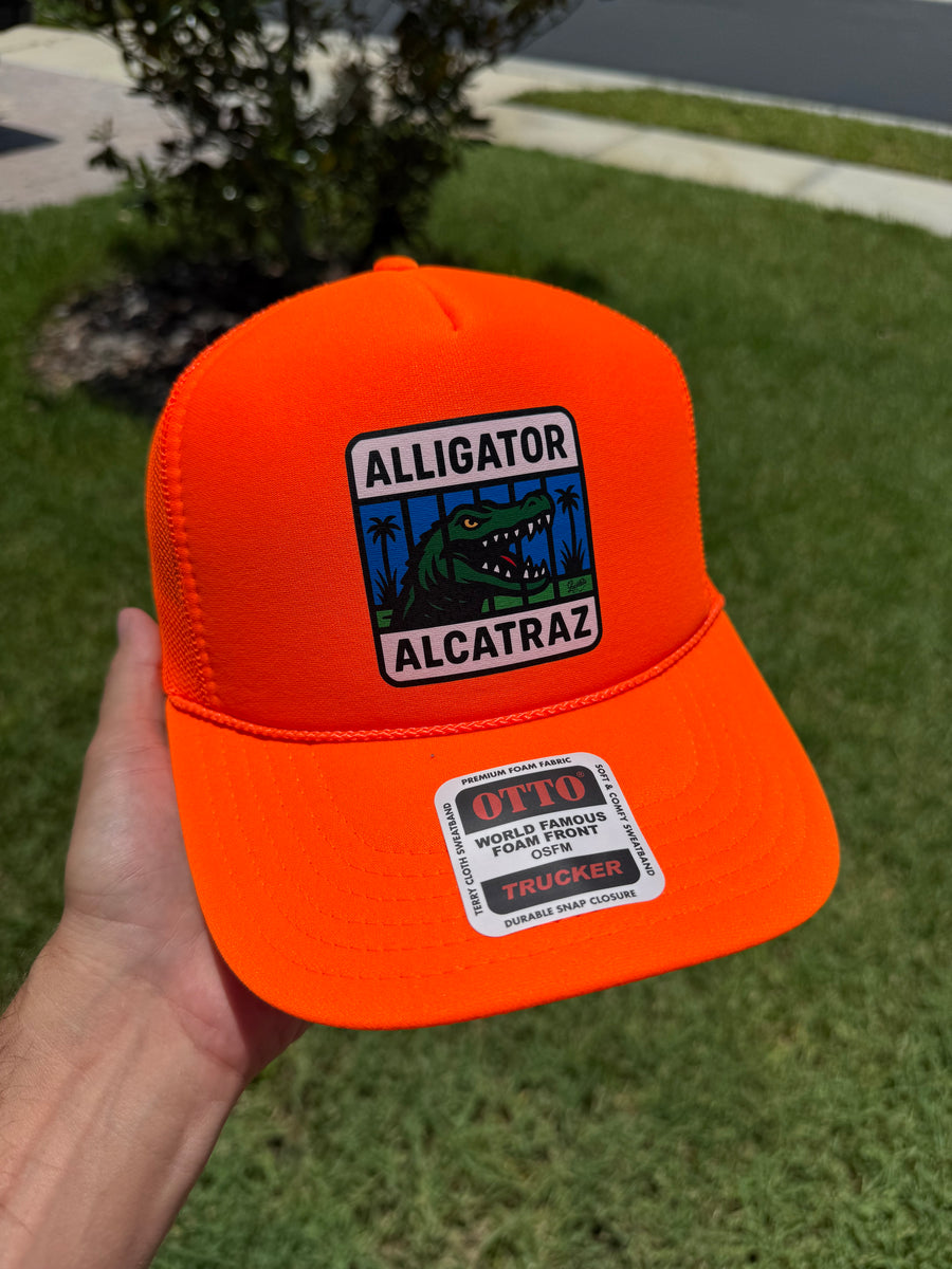 Alligator Alcatraz Trucker Hat – Luckless Outfitters