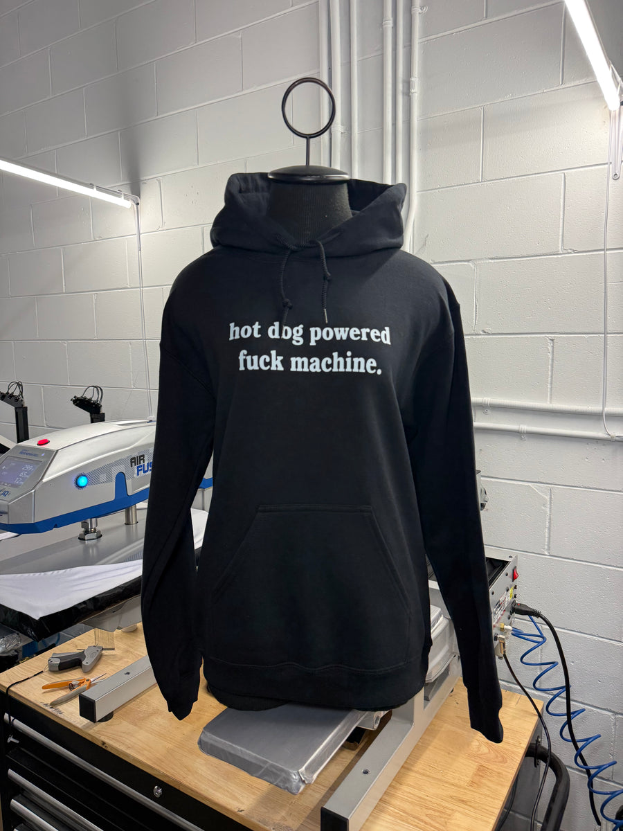 Hot Dog Powered Fuck Machine Hoodie – Luckless Outfitters
