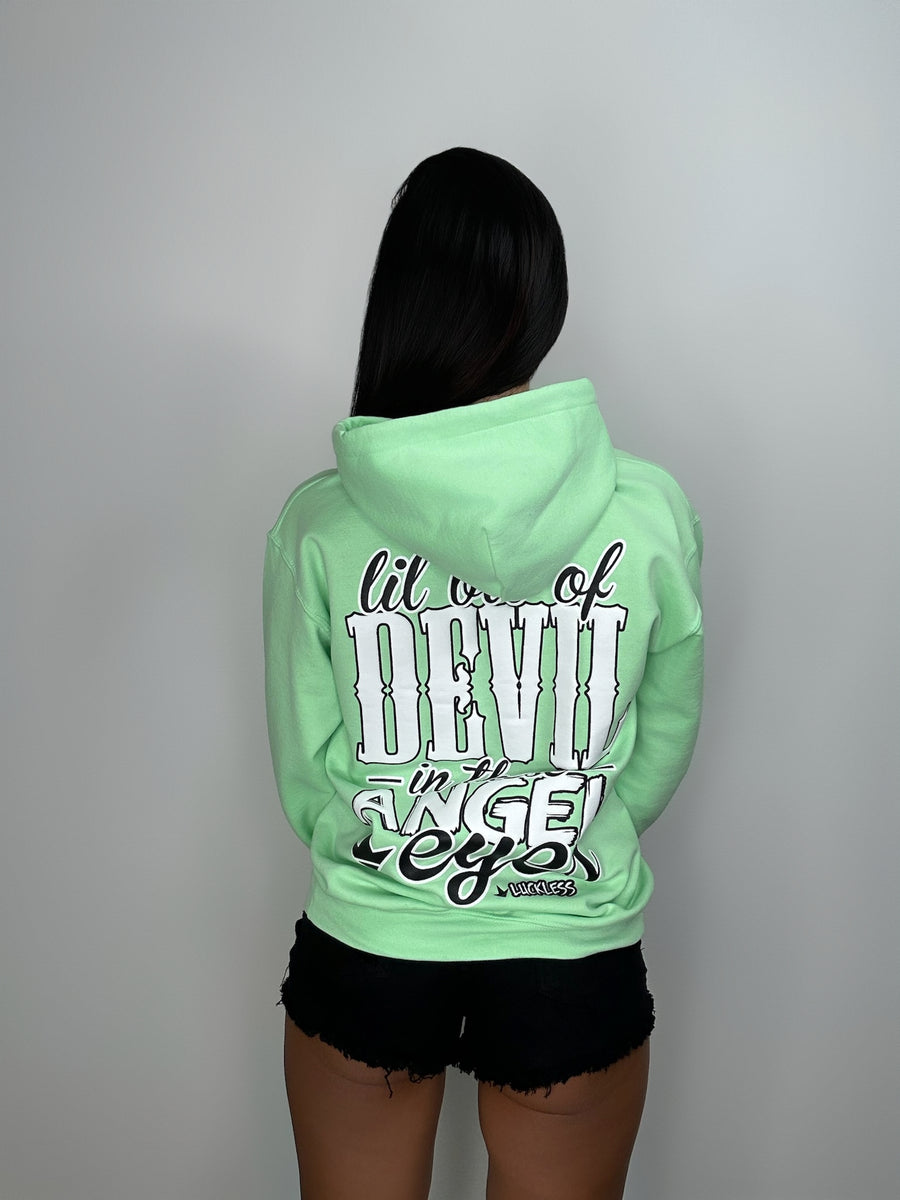 トップス MISCHIEF CUT OFF HOODIE OUTER - MISCHIEF