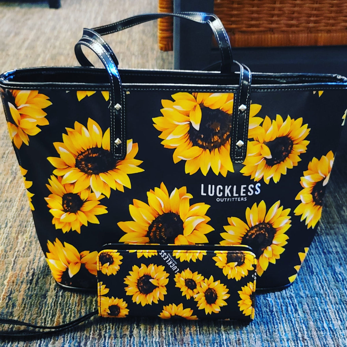 Sunflower kate spade bag top