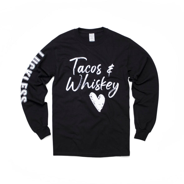 Tacos and Whiskey (Multiple Styles) - Luckless Outfitters - Country - Apparel - Music - Clothing - Redneck - Girl - Women - www.lucklessclothing.com - Matt - Ford Parody - Concert - She Wants the D - Lets Get Dirty - Mud Run - Mudding - 