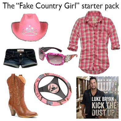 Real Country Girls VS Fake Country Girls