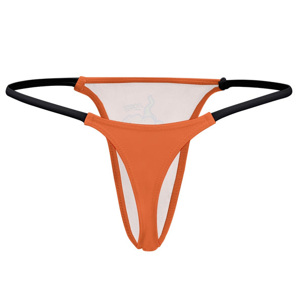 Jack-O-Lantern Yoga Thong
