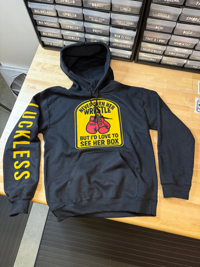 Love to See Her Box Hoodie Luckless Outfitters