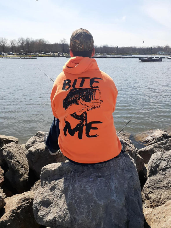 Bite Me Hoodie | Safety Orange