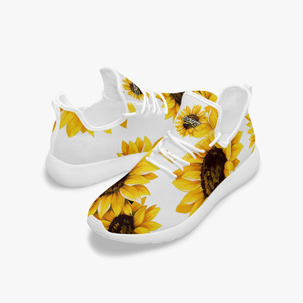 Sunflower Mid-Top Sneakers | White