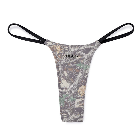 Washed Maple Yoga Thong