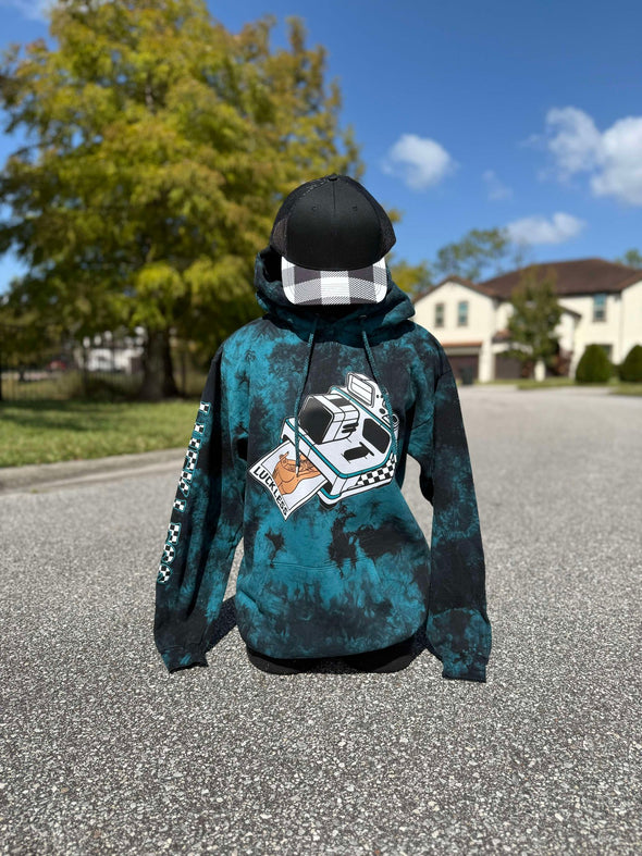 Snapshot Hoodie Black / Teal