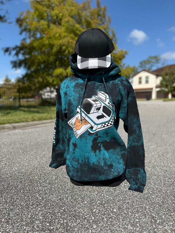 Snapshot Hoodie Black / Teal