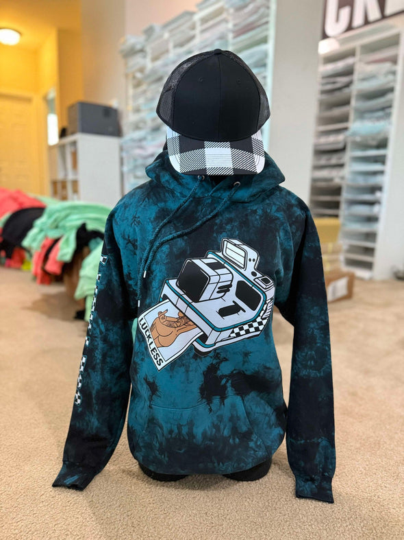 Snapshot Hoodie Black / Teal