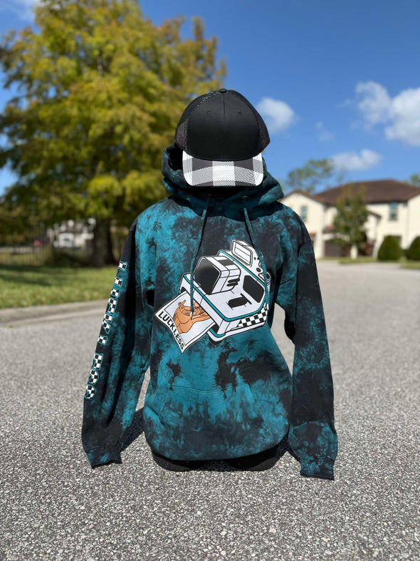 Snapshot Hoodie Black / Teal