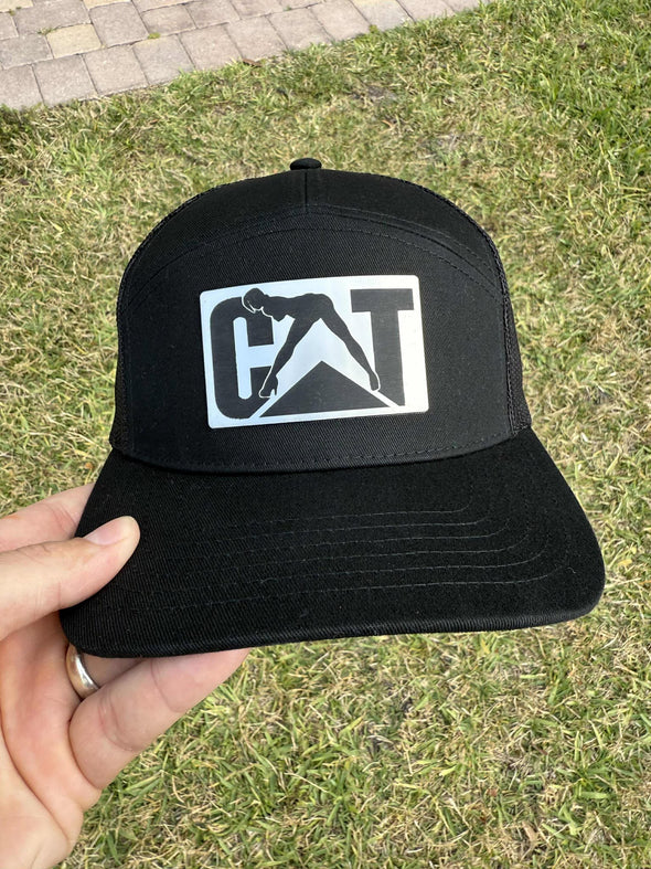CAT brushed chrome hat