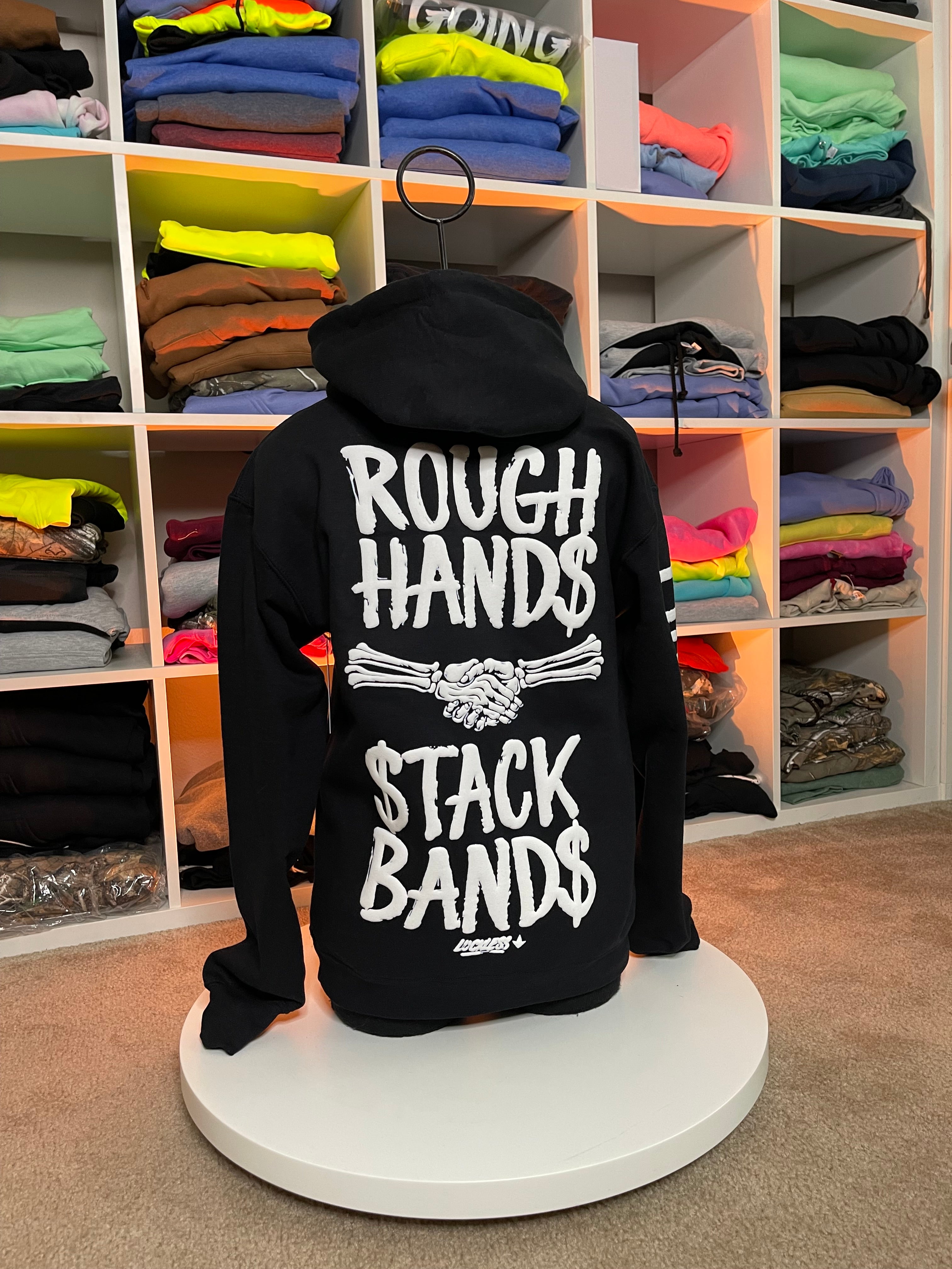 Rough Hands Stack Bands (Tee, Hoodie, Long Sleeve) – Luckless Outfitters