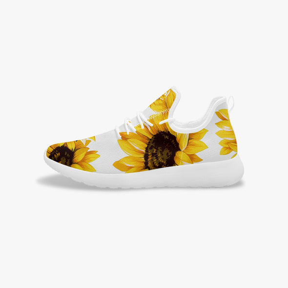 Sunflower Mid-Top Sneakers | White