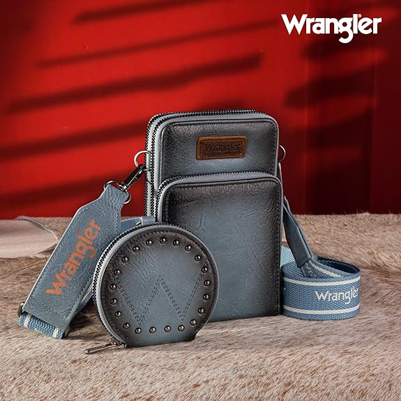 Wrangler Crossbody Cell Phone Purse | Jean
