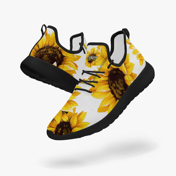 Sunflower Mid-Top Sneakers | White