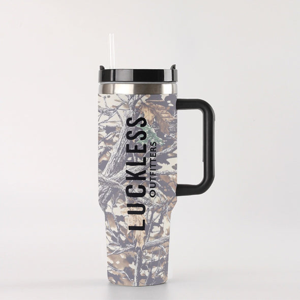 Washed Maple Camo 40oz Tumbler