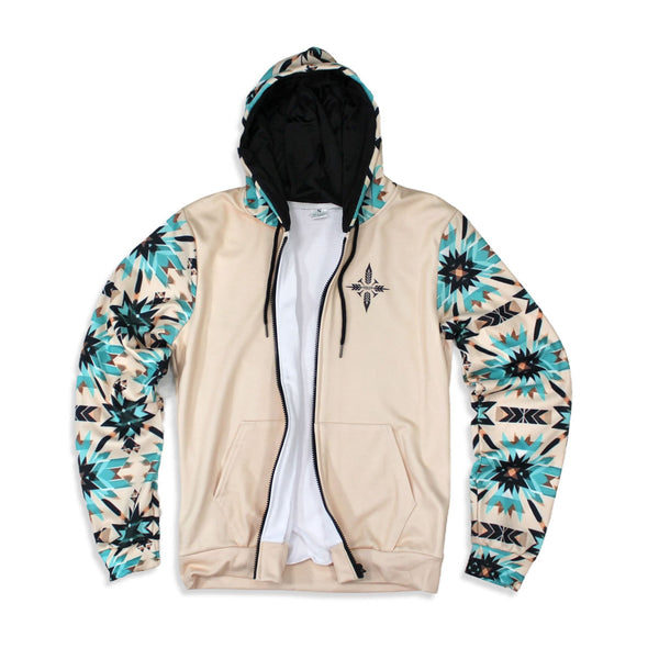 Southwest Fleece Zip Fleece Hoodie