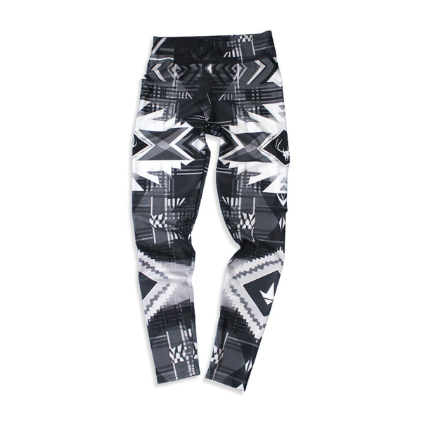 AMERI　INDIVIDUAL GEOMETRIC PATTERN PANTS Knitted pants with geometric print - Women | MANGO USA