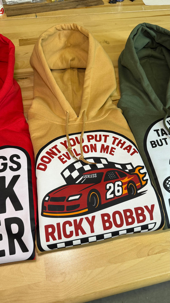 Ricky Bobby Hoodie Luckless Outfitters