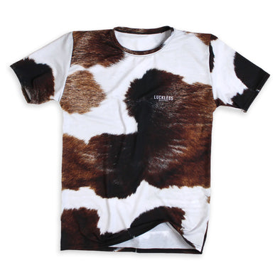 Cowhide Print Tee