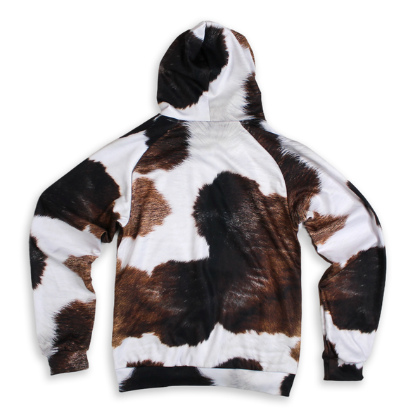 Cowhide Heavy Fleece Raglan Hoodie