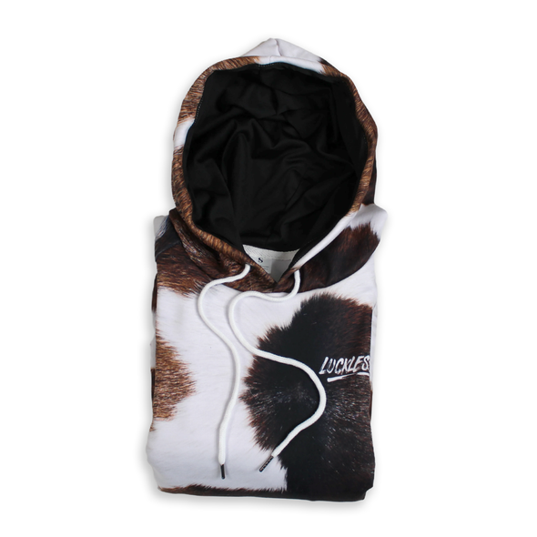 Cowhide Heavy Fleece Raglan Hoodie