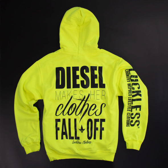 Diesel Makes Her Clothes Fall Off Hoodie