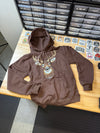 Faux Rhinestone Buck Hoodie Luckless Outfitters