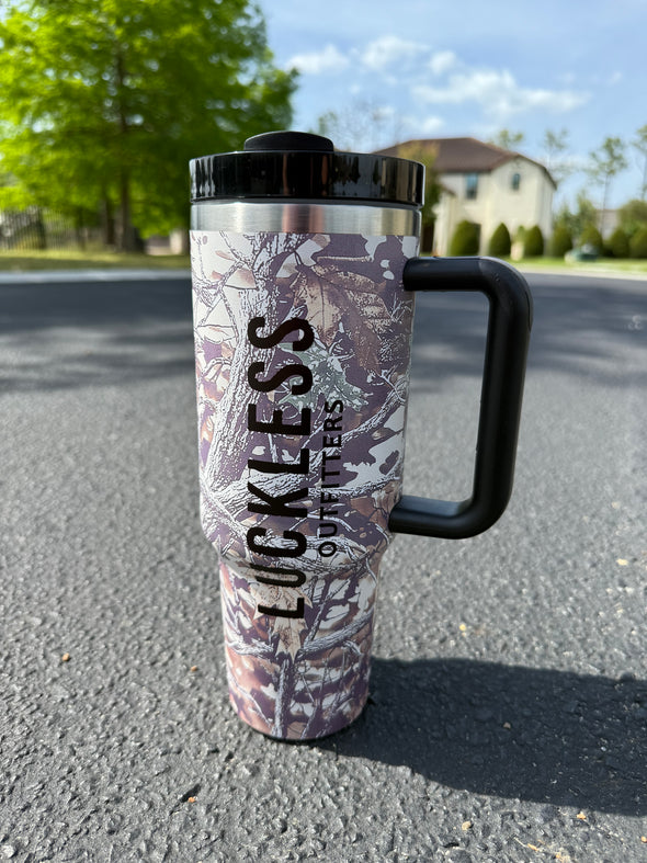 Washed Maple Camo 40oz Tumbler