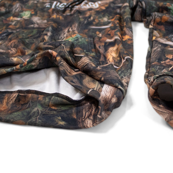 Heavy Fleece Raglan Hoodie | HD Camo