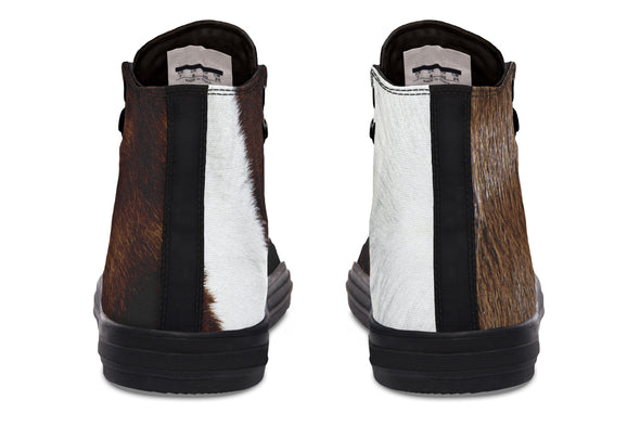 Cowhide High Top