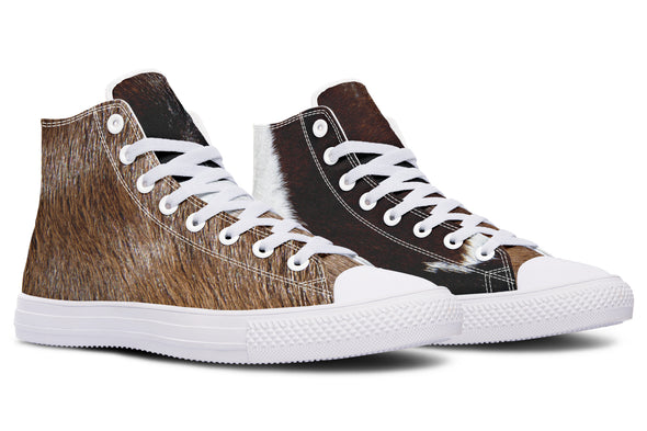 Cowhide High Top