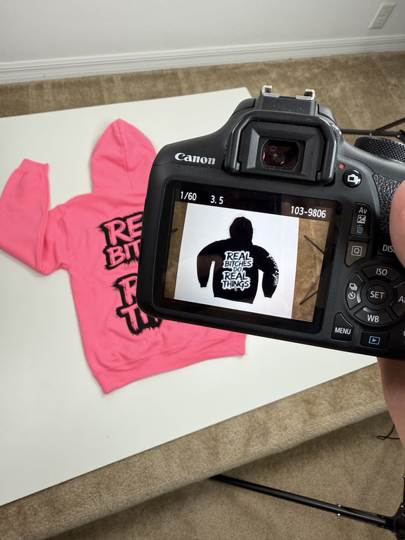 Real B*tches Do Real Things Hoodie - Kelsey Lynn Music