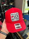 Red Flags F Better Trucker Hat - Luckless Outfitters