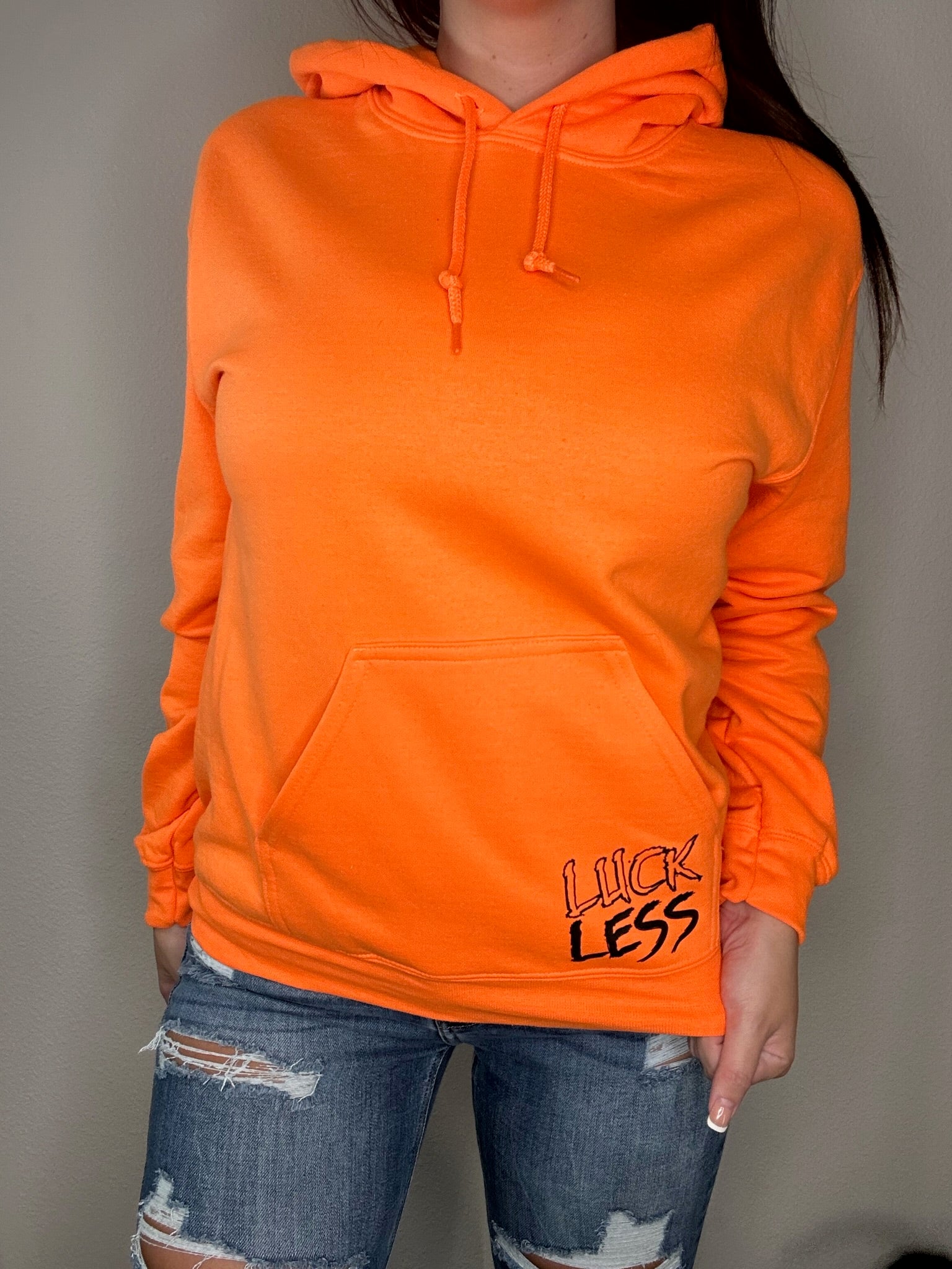 Grunge Flag Hoodie Blaze Luckless Outfitters