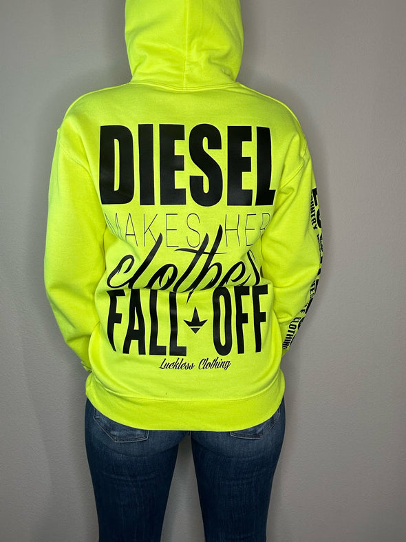 Diesel Makes Her Clothes Fall Off Hoodie