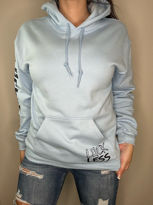 Sorry Cowboy Hoodie | Powder Blue