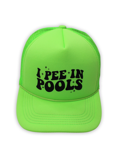 I P IN POOLS FOAM TRUCKER HAT