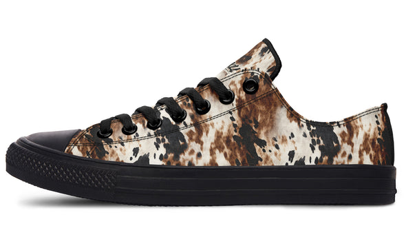 Bleach Cowhide Low Tops