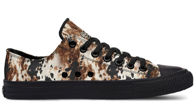 Bleach Cowhide Low Tops