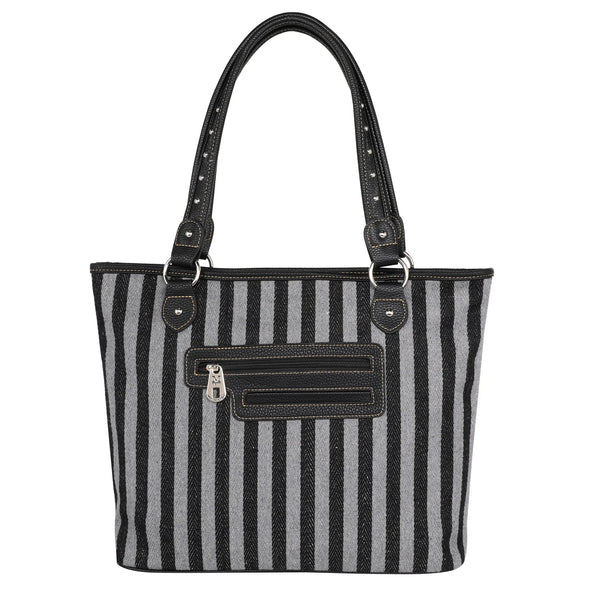 American Flag Canvas Tote Bag