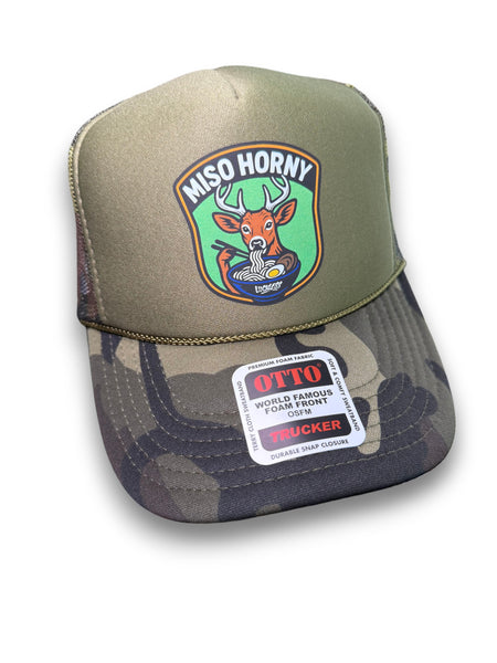 Miso Horny Trucker Hat – Luckless Outfitters