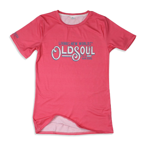 Old Soul T-Shirt | Bubble Gum