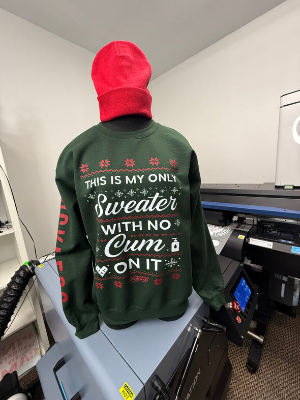 My Only Sweater With No C on It Crewneck Luckless Outfitters