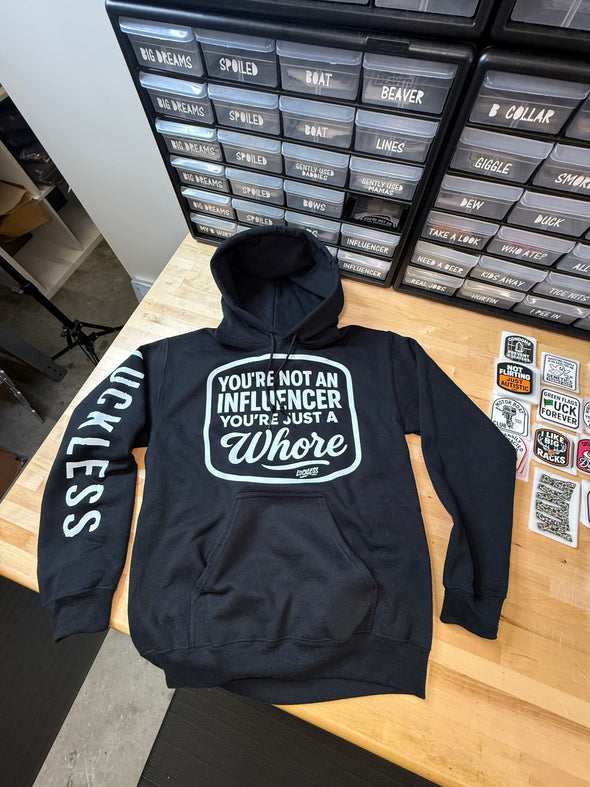 Not An Influencer Hoodie Luckless Outfitters