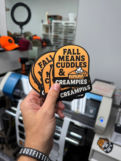 Cuddles & Creampies Sticker Luckless Outfitters