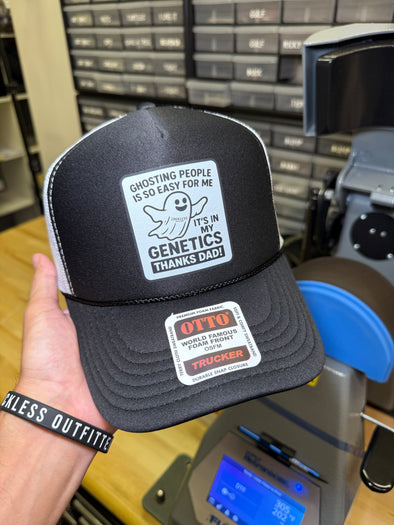 Ghosting People Trucker Hat - Luckless Outfitters