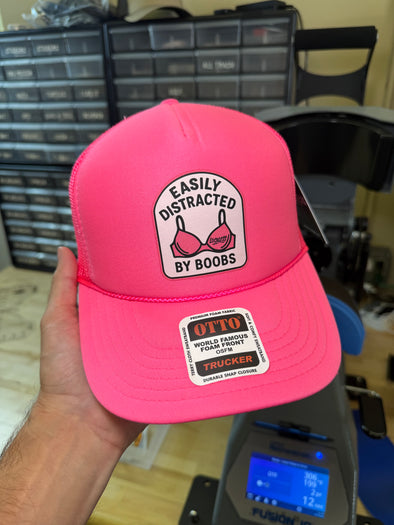 Easily Distracted Trucker Hat - Luckless Outfitters