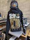 She Wants The Diesel Hoodie Leopard Edition - Luckless Outfitters